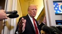 Donald Trump machte sich über die Demonstranten lustig.