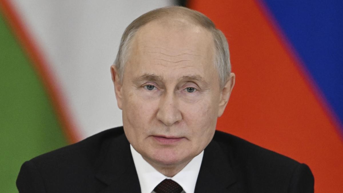 Bei einer aktuellen Rede widersprach sich der russische Pr&auml;sident Wladimir Putin mehrmals und brachte Dinge v&ouml;llig durcheinander.&nbsp; (Foto)