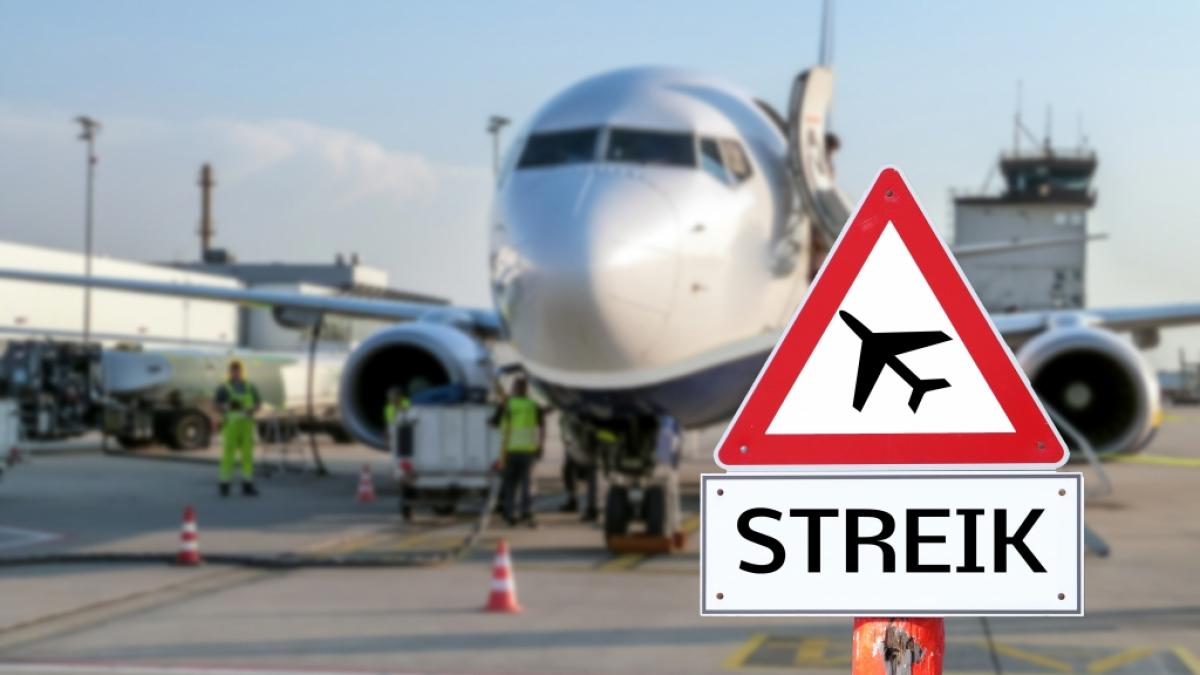 Passagiere m&uuml;ssen sich am Freitag auf Warnstreiks an sieben deutschen Flugh&auml;fen einstellen. (Symbolfoto) (Foto)
