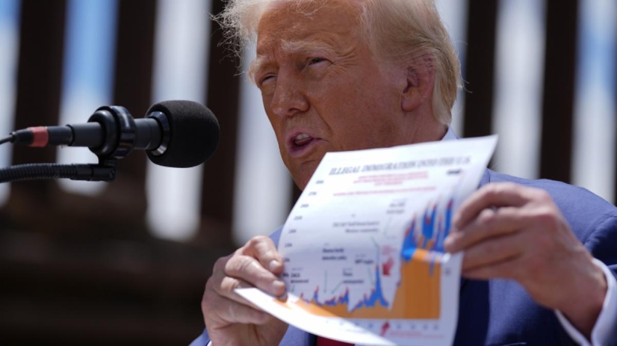 Donald Trump hat ein Interview v&ouml;llig unvermittelt abgebrochen. (Foto)