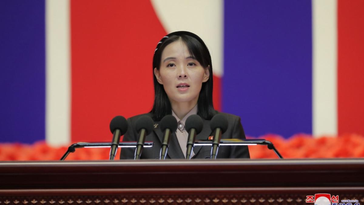 Kim Yo-jong gilt als Propagandabeauftragte ihres Bruders Kim Jong-un als stille Macht im Hintergrund. (Foto)