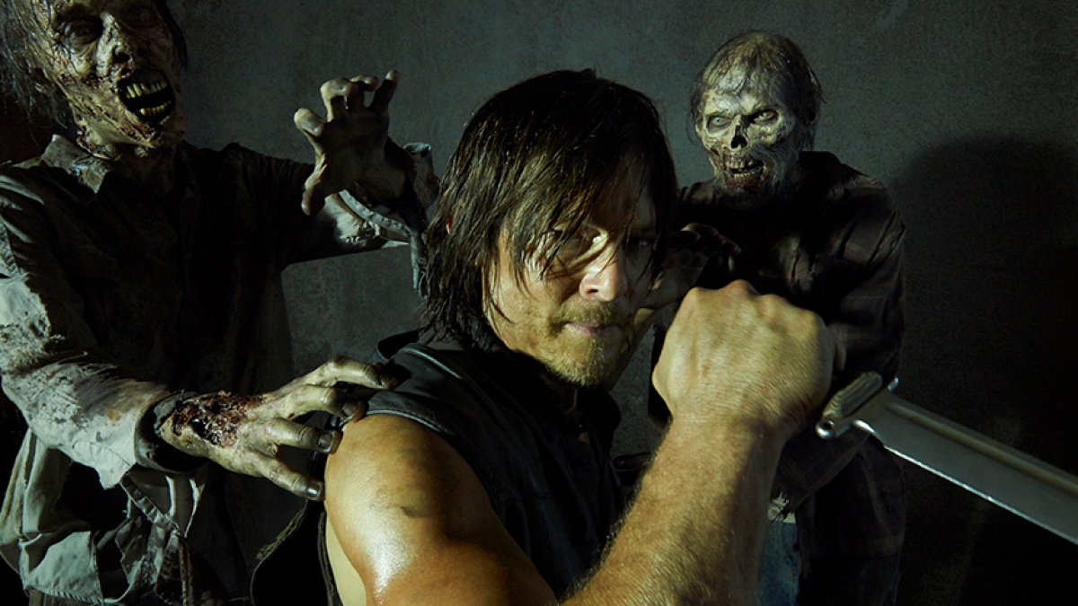 Bei "The Walking Dead" mimt Norman Reedus den Redneck Daryl Dixon. (Foto)
