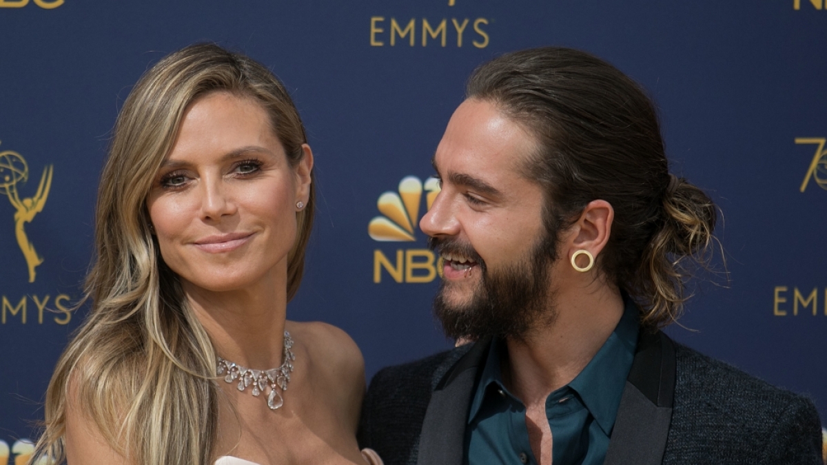 Verliebt wie am ersten Tag: Heidi Klum und ihr Freund Tom Kaulitz. (Foto)