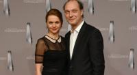 Schauspieler Martin Brambach mit Schauspielerin Christine Sommer.