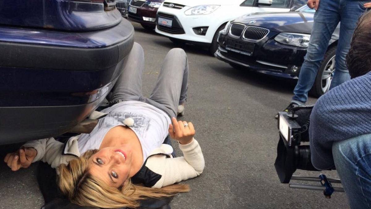 Panagiota scheint ihren Job zu lieben. (Foto)
