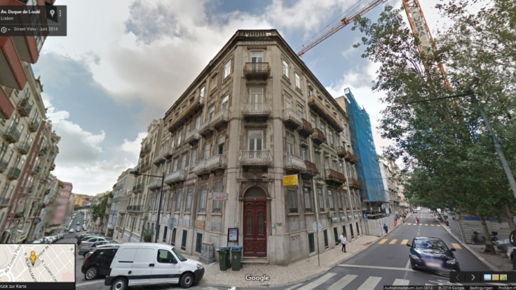 Im obersten Stock des alten Hauses lebte Cristiano Ronaldo zwischen 2000 und 2001.