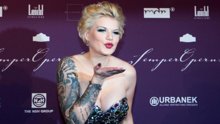 Melanie Müller ist auf Glamour-Events ein gern gesehener Gast.