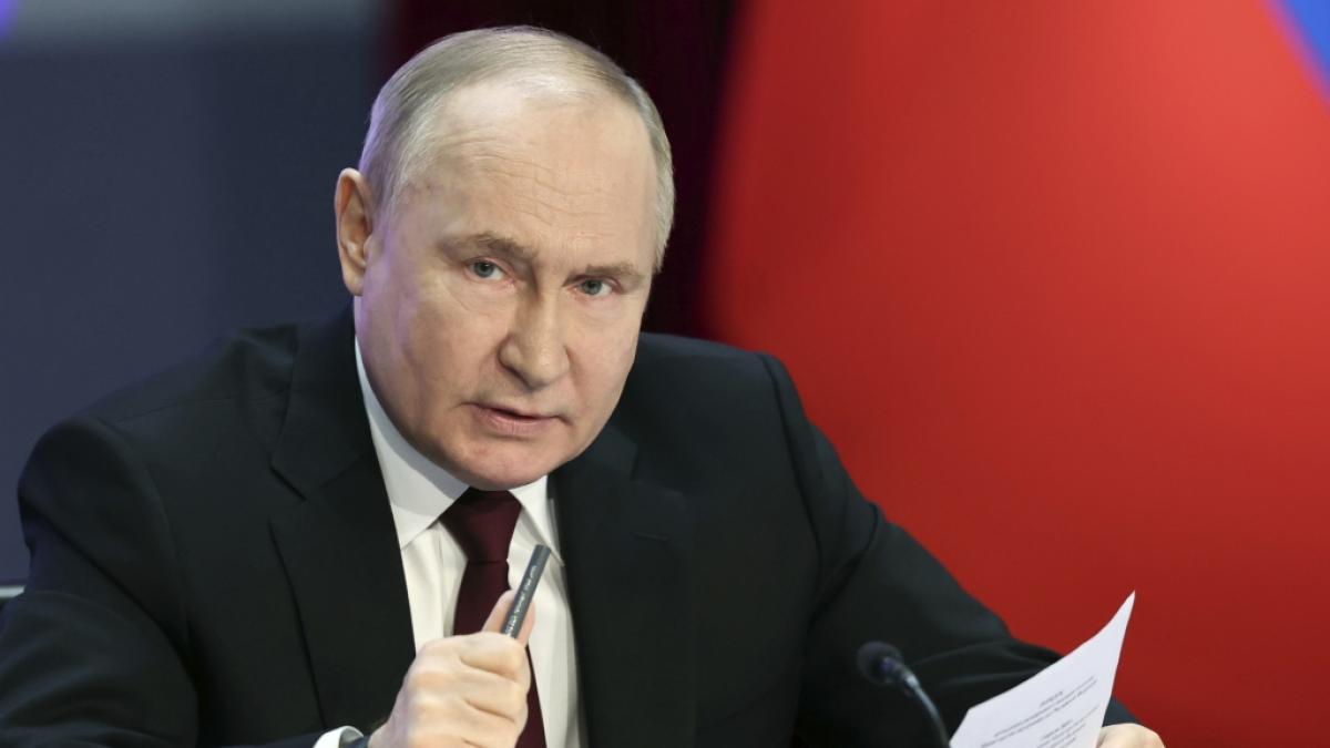 Wladimir Putin soll an einem Tag zw&ouml;lf Panzer im Ukraine-Krieg verloren haben. (Foto)