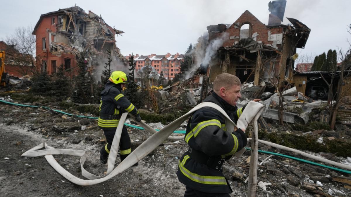 Immer wieder startete Russland in den vergangenen Monaten Drohnenangriffe. Dabei wurden auch Wohnhäuser in der Ukraine getroffen. (Foto)