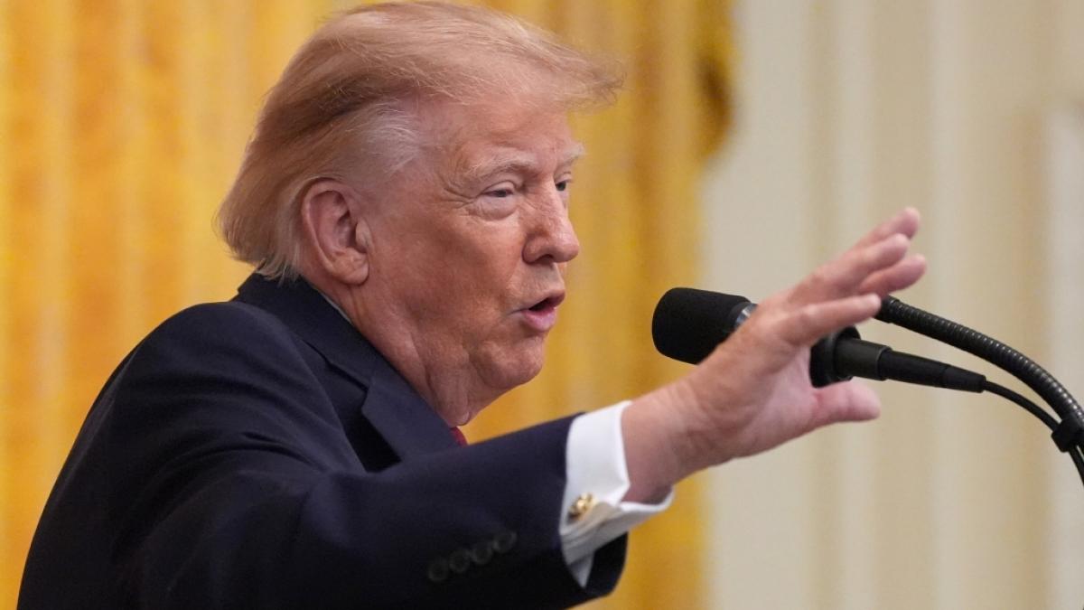 Donald Trump sorgte mit seinen &Ouml;l-Behauptungen f&uuml;r einiges Stirnrunzeln. (Foto)
