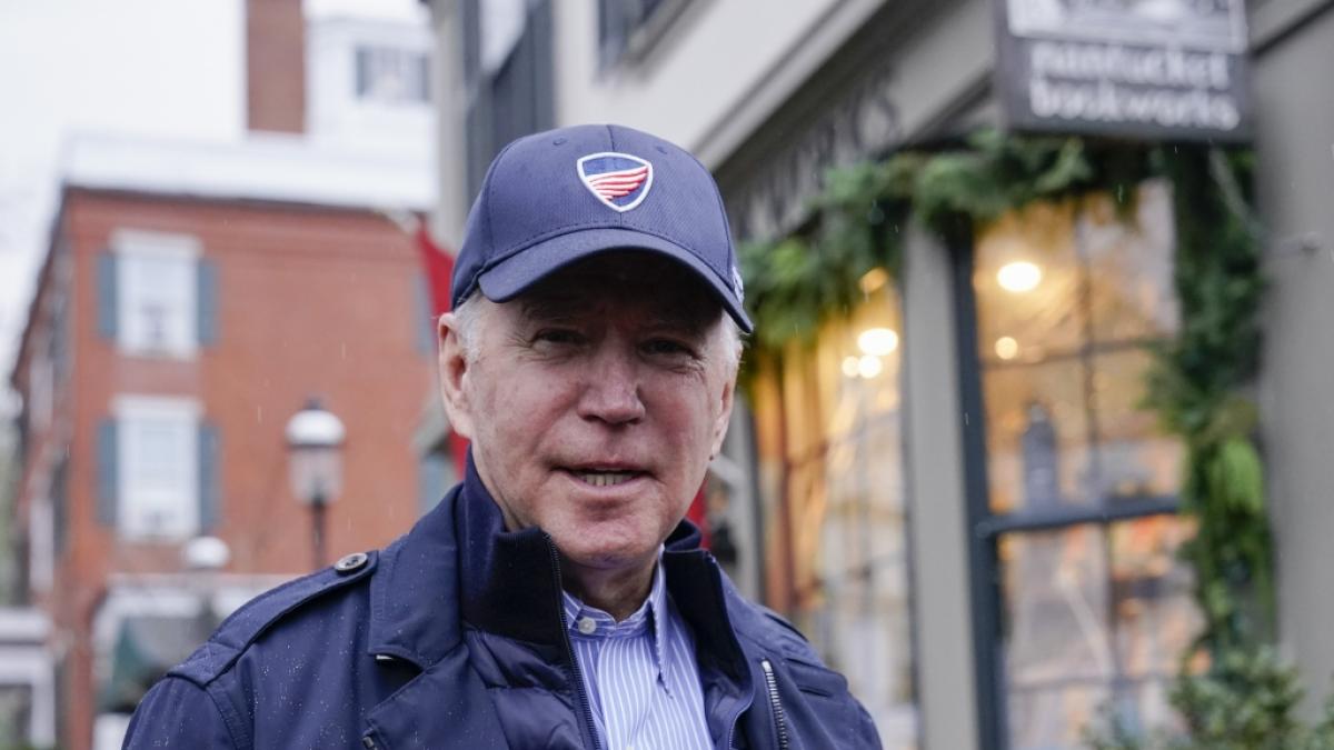 Joe Biden hat seine eigene Masken-Regel missachtet. (Foto)
