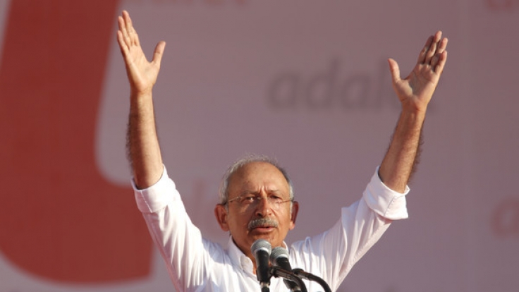 Der türkische Oppositionspolitiker führte unter anderem den mehr als 400 Kilometer langen