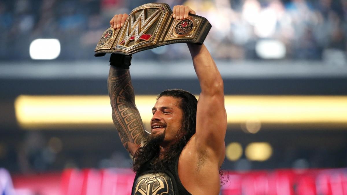 Schnappt sich Roman Reigns auch die Crown-Jewel-Championship? (Foto)
