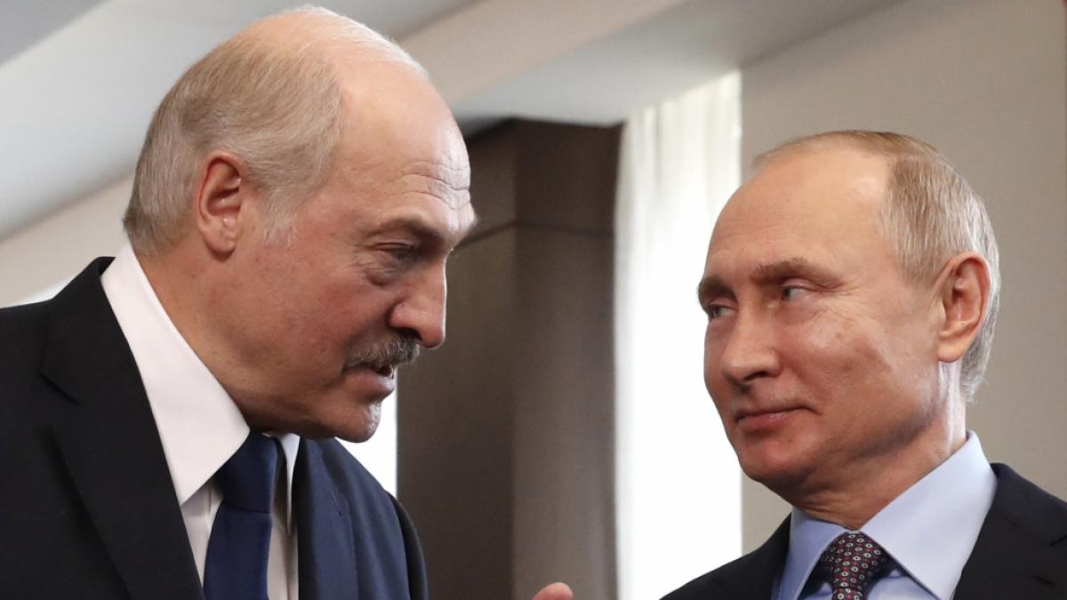 Zu Beginn des Ukraine-Konflikts stand Belarus-Machthaber Alexander Lukaschenko noch hinter Wladimir Putin. Nun br&ouml;ckelt das Verh&auml;ltnis der beiden. (Foto)