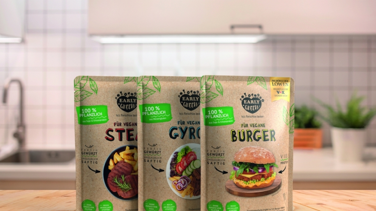 Die Early-Green-Mischungen gibt es f&uuml;r Steak, Gyros und Burger. (Foto)
