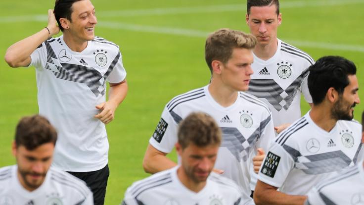 Das DFB-Team bekam am Wochenende Freizeit.