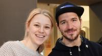 Felix Neureuther und seine Frau Miriam.