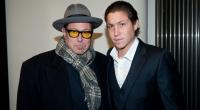 Heidi Klums Ex-Freund Vito Schnabel (rechts) mit seinem Vater Julian Schnabel (links).