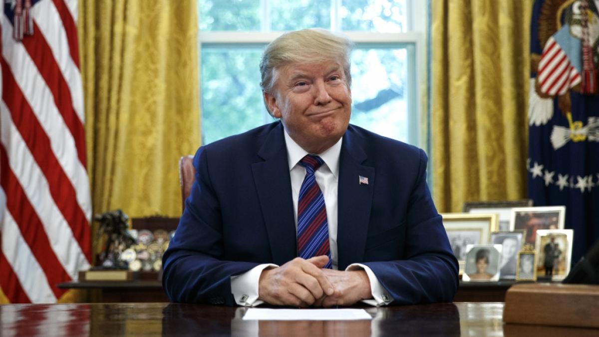 Donald Trump will seinen Namen unbedingt in der Geschichte verewigen - und zeigt dabei erschreckende Parallelen zu Sowjet-Diktator Josef Stalin. (Foto)