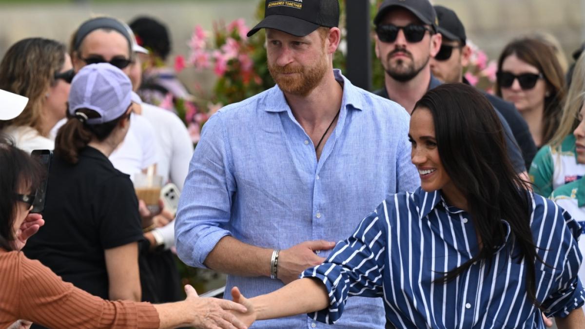 Prinz Harry und Meghan Markle gingen w&auml;hrend ihrer j&uuml;ngsten Australien-Reise mit Bewunderern auf Tuchf&uuml;hlung - ein Vorgeschmack f&uuml;r einen Neubeginn in Down Under? (Foto)