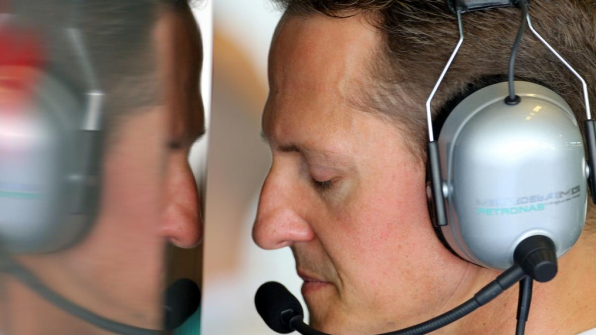 Michael Schumacher wurde seit seinem Skiunfall nicht mehr gesehen. (Foto)