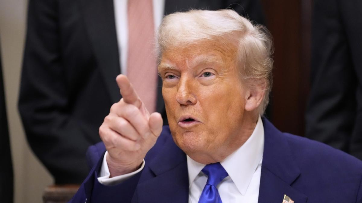 Donald Trump regt sich immer noch &uuml;ber die verlorene Pr&auml;sidentschaftswahl 2020 auf. (Foto)