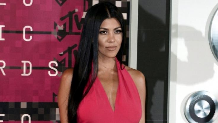 Kourtney Kardashian: Careful, Nipples!  THIS negligee shows almost too much