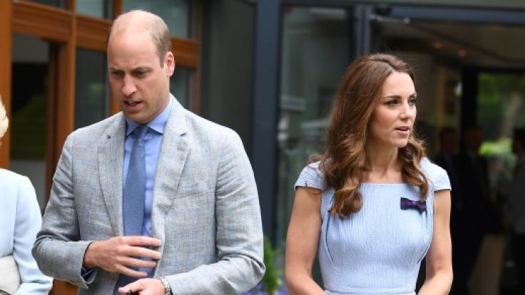 Prinz William, Herzog von Cambridge, wirkte bei seinem Wimbledon-Besuch nicht sonderlich glücklich.