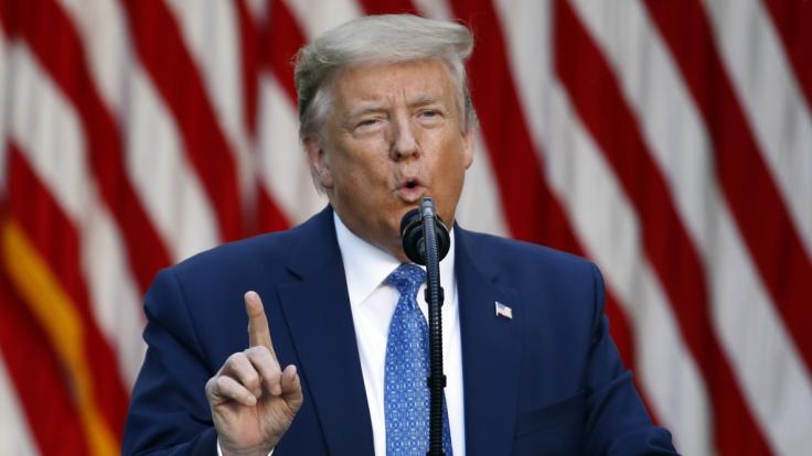 Trump droht den US-Bürgern.