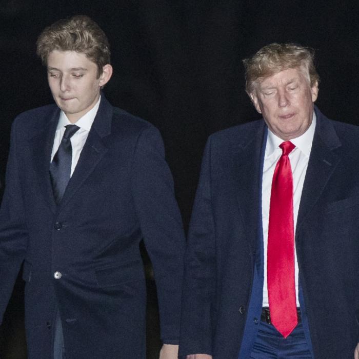 Sorge um Trump-Sohn! DAS verrät seine Körpersprache