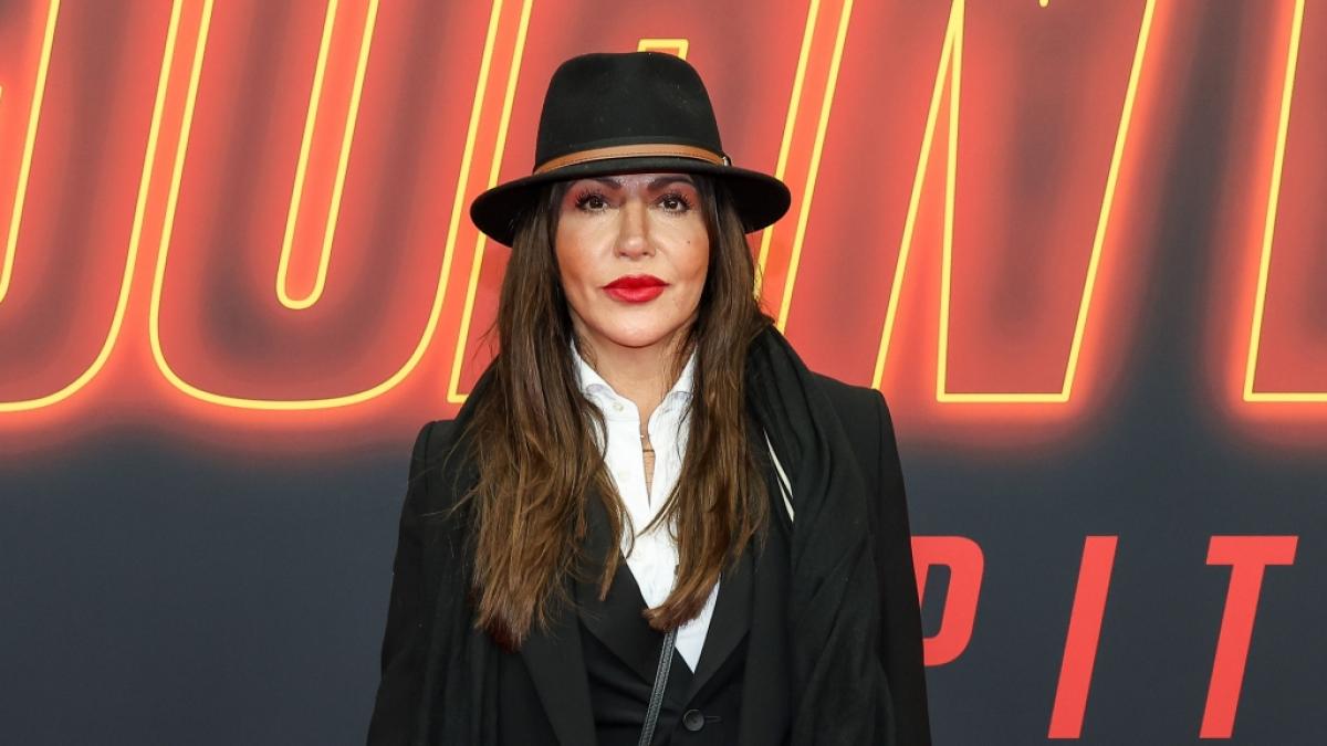 Simone Thomalla zeigte sich als Poolnixe. (Foto)