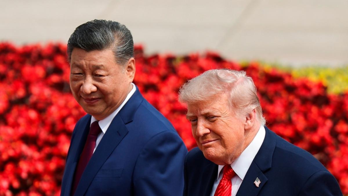 Donald Trump zeigte sich am ersten Tag seines China-Besuchs eher zur&uuml;ckhaltend. (Foto)