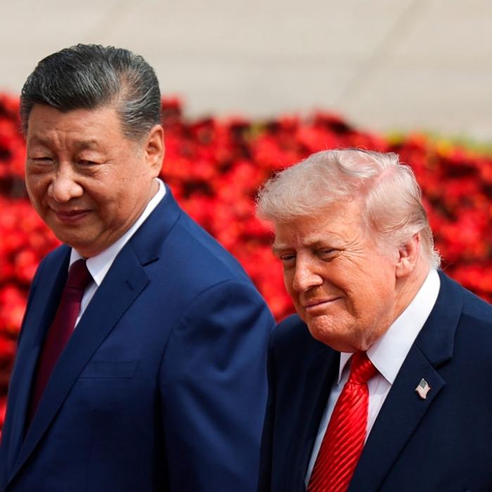 Xi Jinping warnte vor Konflikt - plötzlich schweigt er vor laufender Kamera