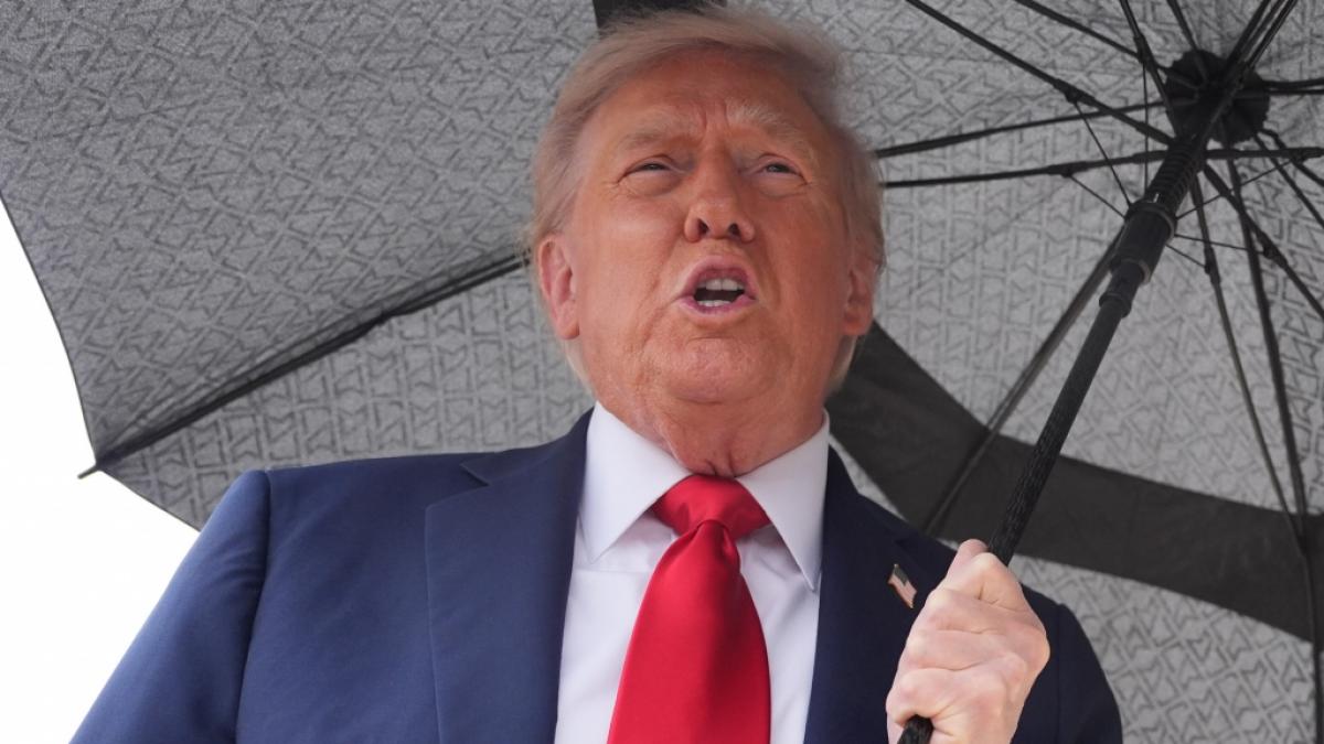 Donald Trump: Erw&auml;gt Tomahawk-Deal mit Ukraine. (Foto)
