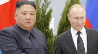 Kim Jong Un (links) unterstützt Wladimir Putin im Ukraine-Krieg mit Truppen.