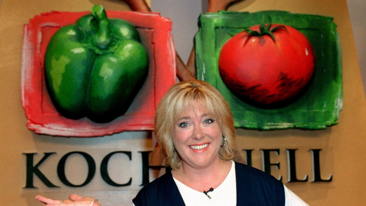 Britta von Lojewski moderierte das "Kochduell". (Foto)
