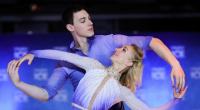 Aljona Savchenko und Bruno Massot stehen für 