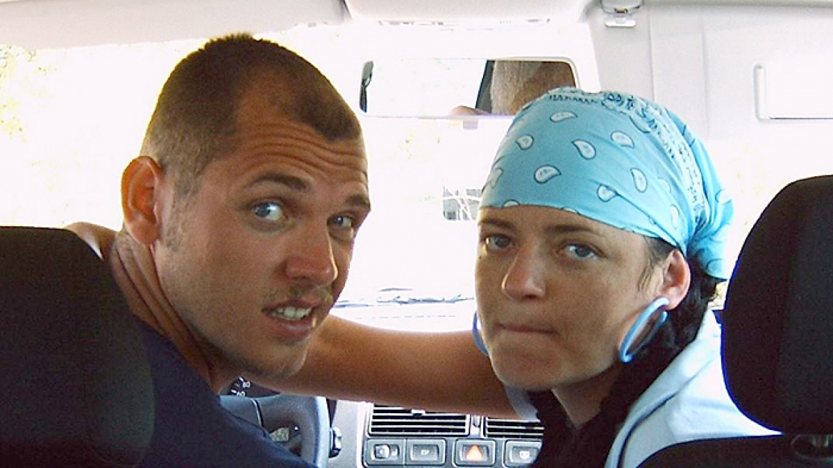 Uwe B&ouml;hnhardt und Beate Zsch&auml;pe auf einer Aufnahme aus dem Jahr 2004. (Foto)