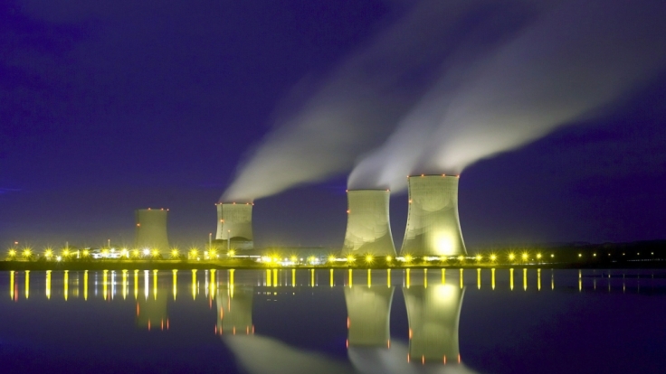 Atomkraftwerk Cattenom in Frankreich.