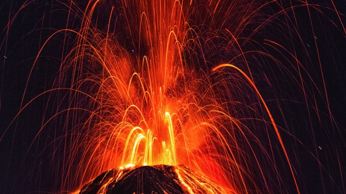 Wissenschaftler haben unter einer Inselkette in Alaska offenbar einen schlummernden Supervulkan entdeckt. (Foto)