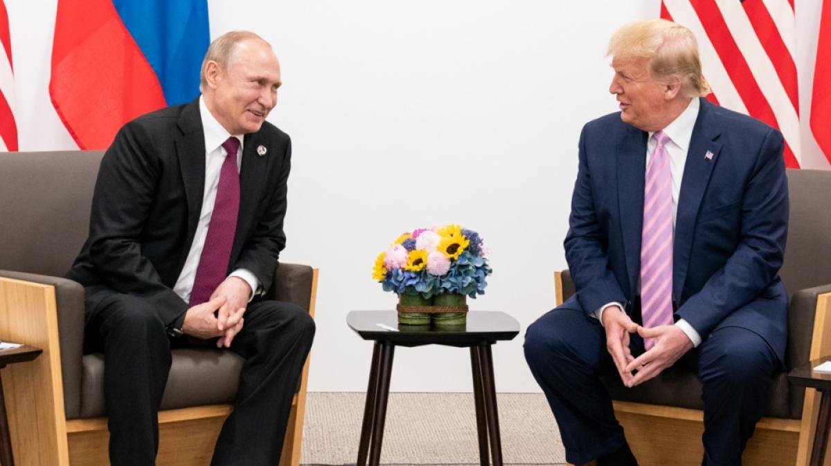 Angeblich wurden die geheimen Standorte von Wladimir Putin und Donald Trump aufgedeckt. (Foto)