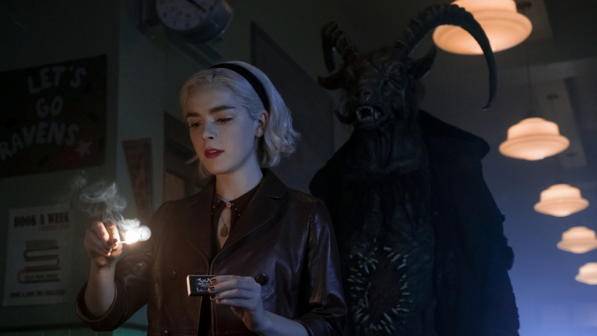 Es wird d&uuml;ster im zweiten Teil von "Chilling Adventures of Sabrina". (Foto)