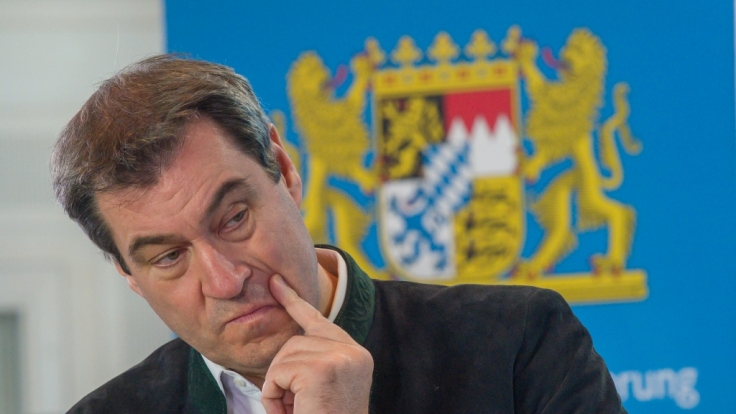 CSU-Chef Markus Söder hat mit seinem Auftreten in der Coronakrise Sympathiepunkte bei den Wählern eingefahren.