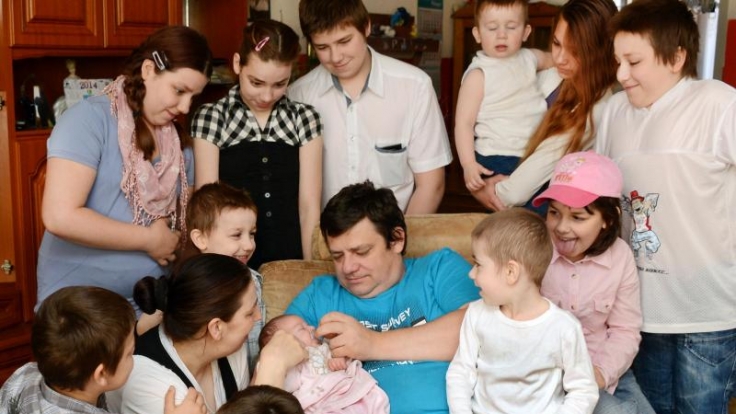 Soviele Kinder wie die Großfamilie aus Leipzig haben nur wenige.