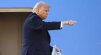 Er spricht von Vandalismus und geht auf einen Reporter los - Donald Trump hat Ärger mit der Sanierung des Lincoln Memorial Reflecting Pools.