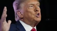 Donald Trump (Foto) drohte Joe Biden Prügel an.