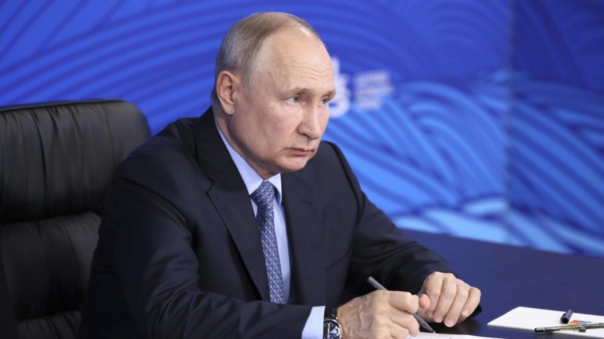 Wladimir Putin k&ouml;nnte ein f&uuml;r ihn besonders wichtiges Gebiet im Ukraine-Krieg verlieren. (Foto)