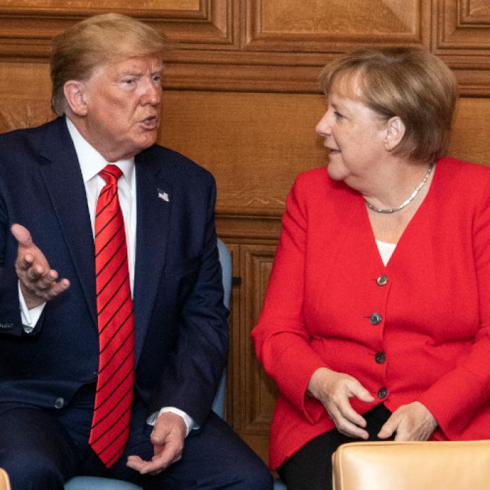 Donald Trump nannte Ex-Bundeskanzlerin mehrfach 