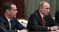Auf seinen Vertrauten Dmitri Medwedew kann sich Wladimir Putin verlassen.
