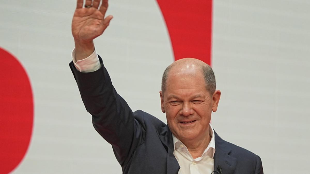 Am 8. Dezember 2021 soll Olaf Scholz zum neuen Bundeskanzler und Nachfolger von Angela Merkel gew&auml;hlt werden. (Foto)